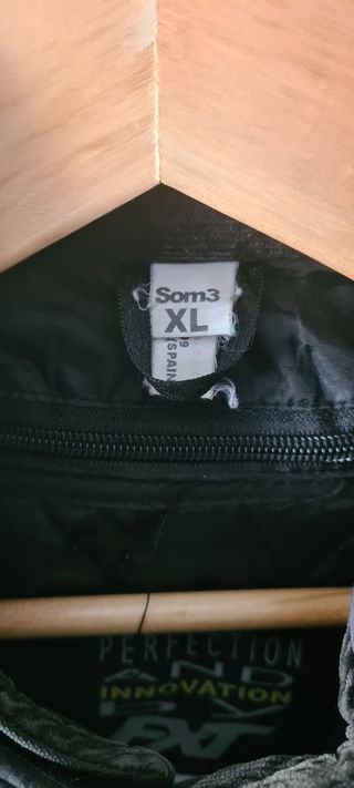 chaqueta de cordura moto tres cuartos invierno