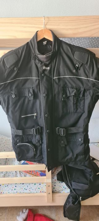 chaqueta de cordura moto tres cuartos invierno