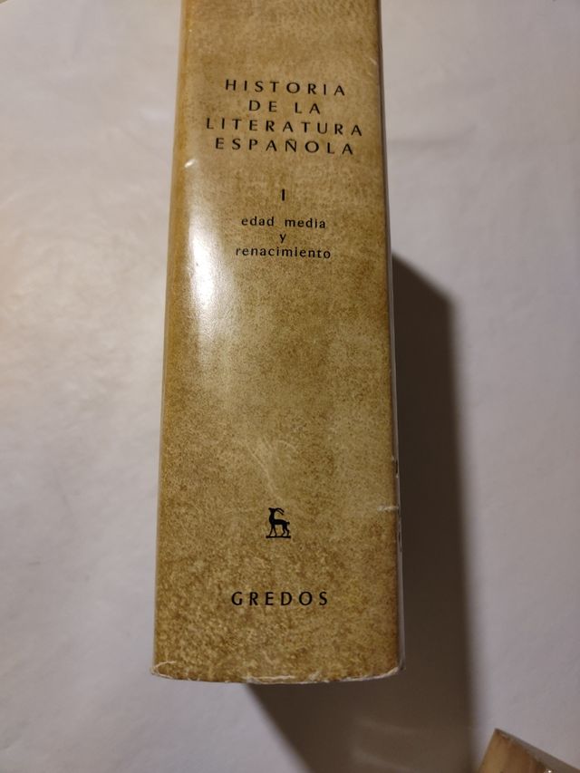 Historia de la literatura española,