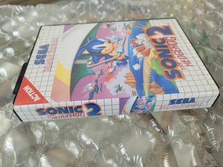 Sonic 2 Sega Master System Completo PAL CIB