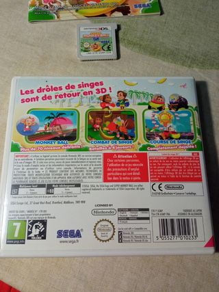 Super Monkey Ball . Nintendo 3DS 