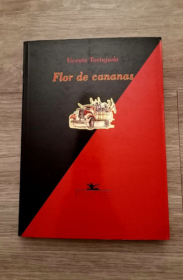 Libro "Flor de cananas". Vicente Tortajada.