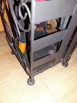 PARAGUERO  DE FORJA NEGRO