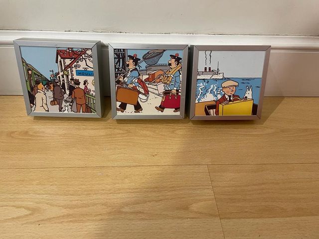 Cuadros tintin 