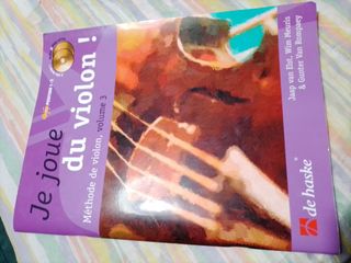 método de violín.Je joue du violon!