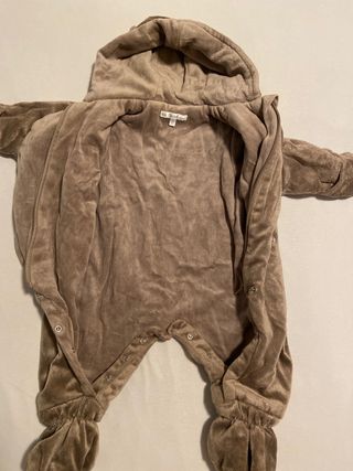 Buzo bebé 3 meses 60cm marrón osito