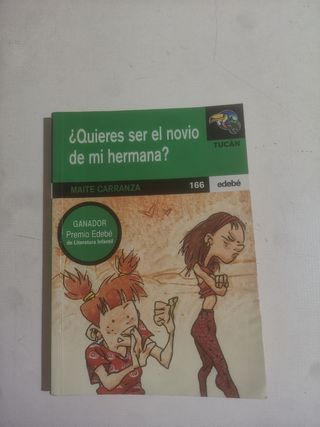 Quieres ser el novio de mi hermana?