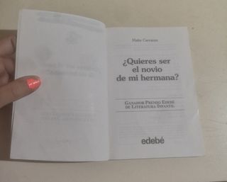 Quieres ser el novio de mi hermana?