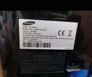 vendo TV 22 Samsung + TDT