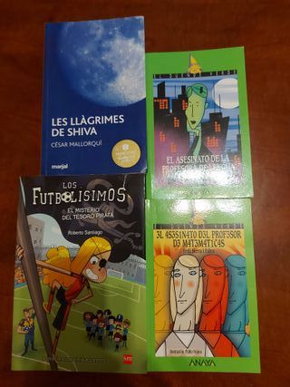 Libros lectura colegio e instituto