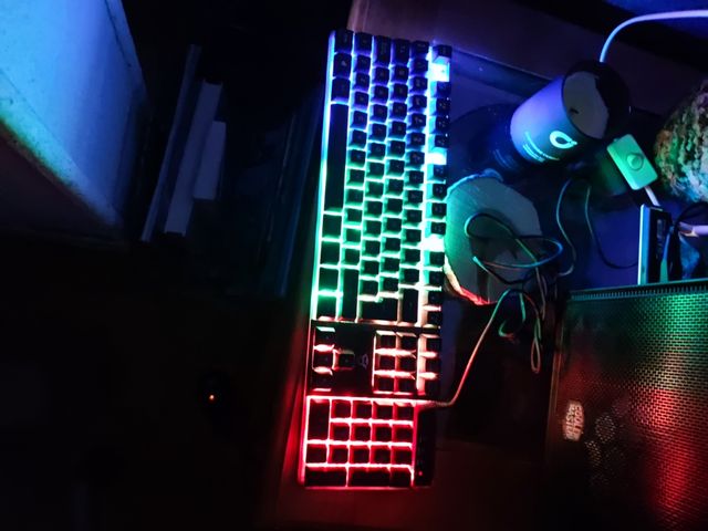 Teclado de membrana.