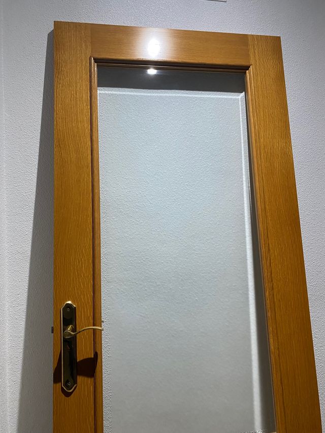 Puertas de madera de roble como nuevas