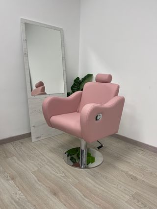 Silla de maquillaje con inclinación del respaldo