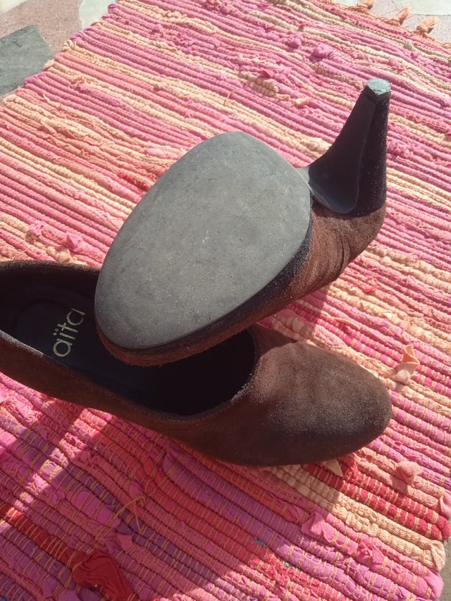 Zapatos tacon botines ante Aita n39
