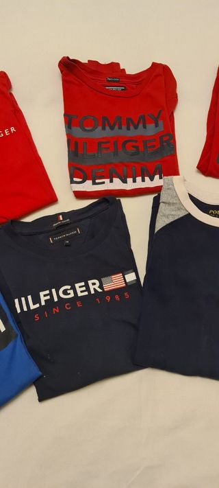 lote camisetas tommy hifilger y gap