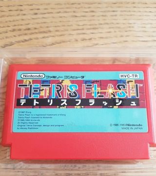 Nes famicom Tetris Flash completo