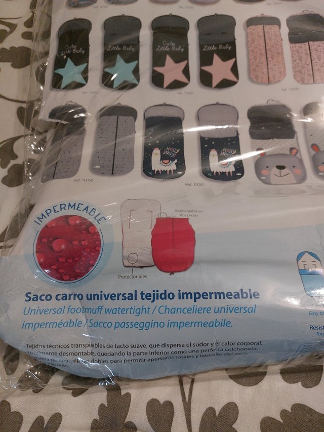 Saco universal para silleta como nuevo