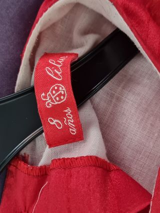 Vestido rojo de vestir ideal eventos