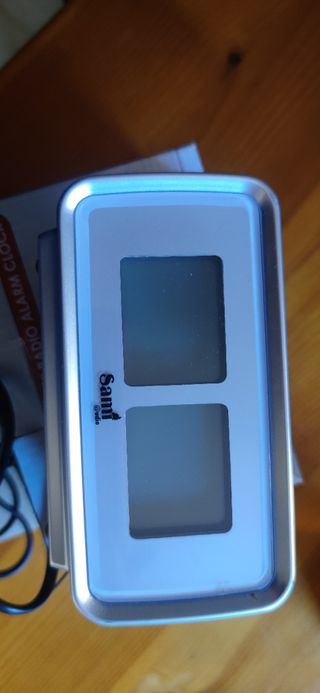 Radio Reloj Despertador Natura