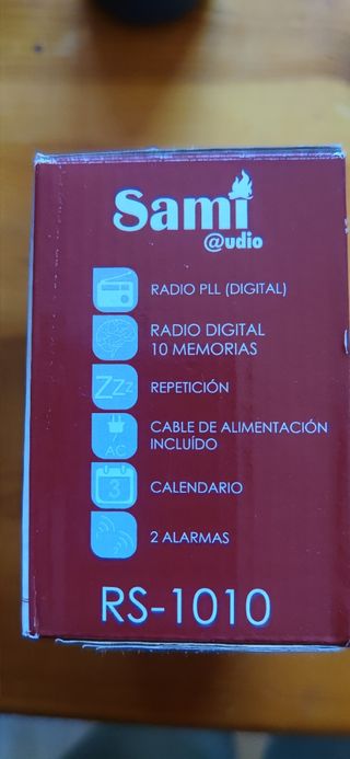 Radio Reloj Despertador Natura