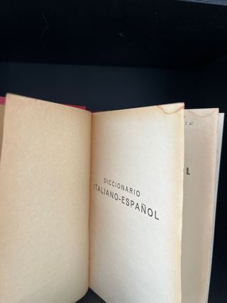 Diccionario Italiano Español Cuyas