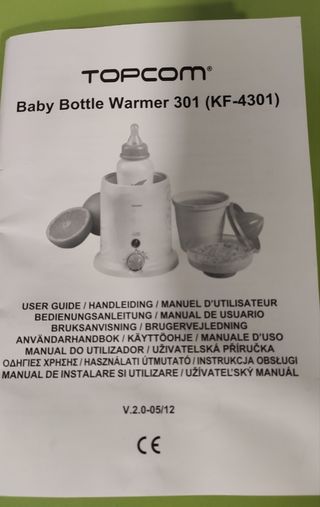 Esterilizador y calienta biberones