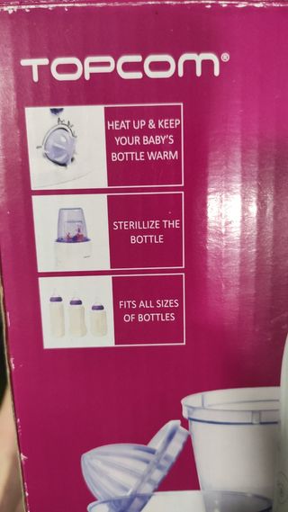 Esterilizador y calienta biberones