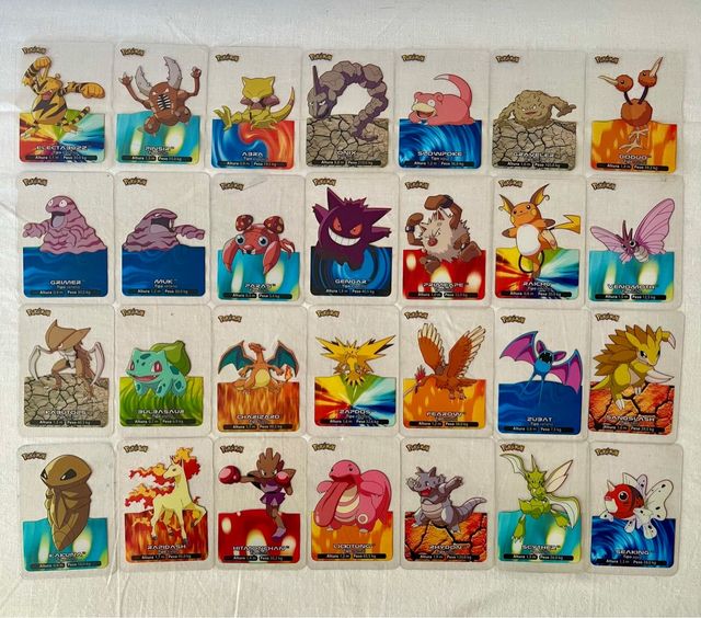 lamincards pokemon 2005 precio
