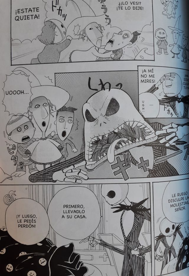 Pesadilla antes de Navidad Manga - Jun Asuka