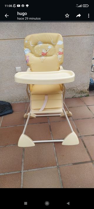 silla comer bebe Winnie Pooh nueva sin estrenar