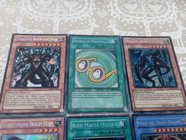 Lotto 18 Rare Segrete YuGiOh Yu-Gi-Oh originali