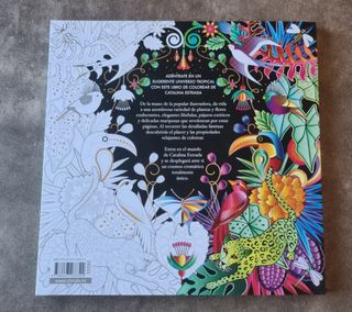 Libro de Colorear para adultos "Jungla Cósmica"