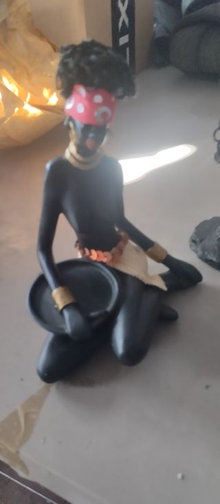 Lote Figuras Africanas