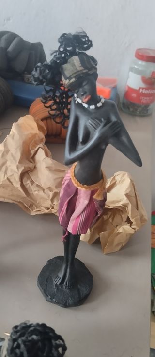 Lote Figuras Africanas