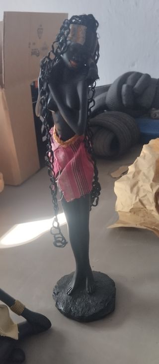 Lote Figuras Africanas