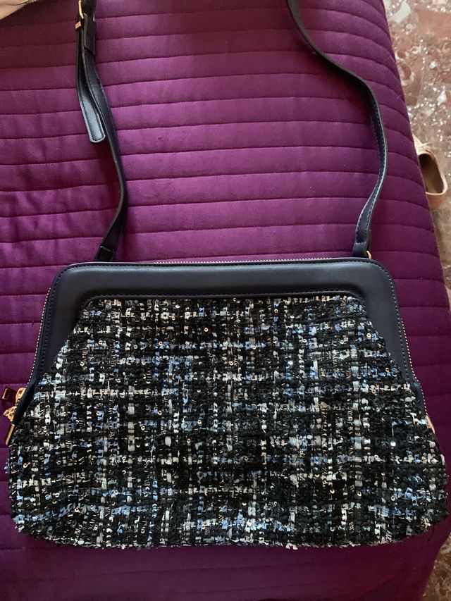 Bolso azul sin estrenar