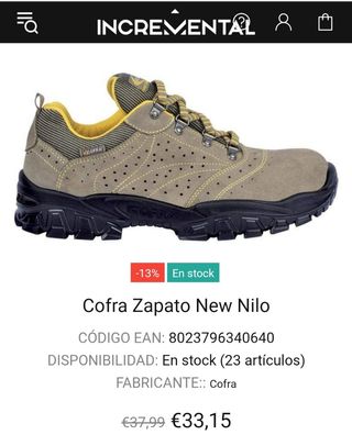 Calzado/Zapatos de trabajo