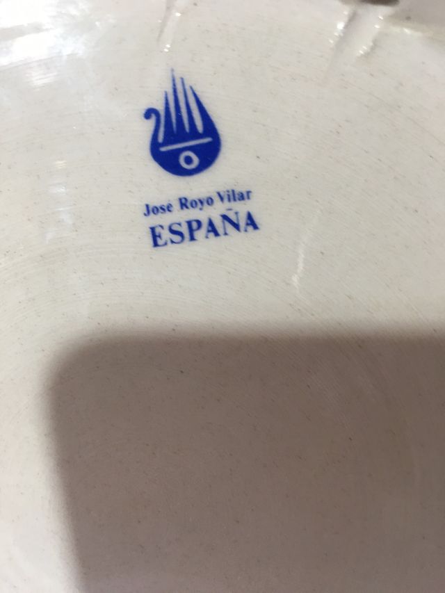 Plato de decoración