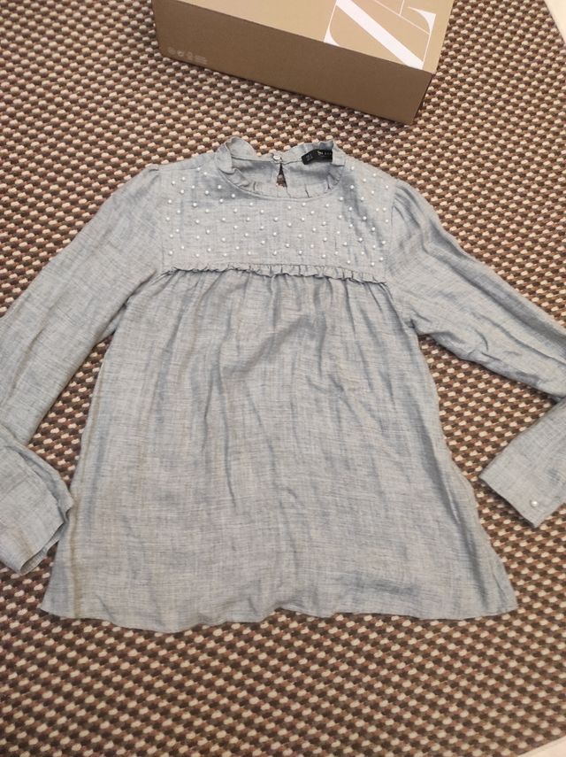 camisa zara t.s