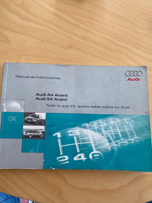 Manual audi a4 95/96/97/98