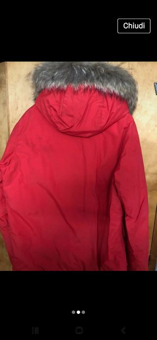 Parka caldo con cappuccio
