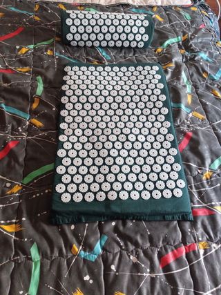 esterilla acupresion con almohada 