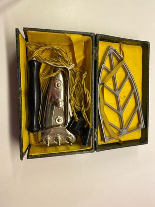 Ferro da stiro da viaggio vintage