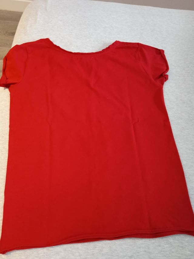 Camiseta de algodón.