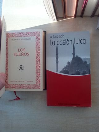 13libros! Moliére Quevedo García Márquez Quijote..