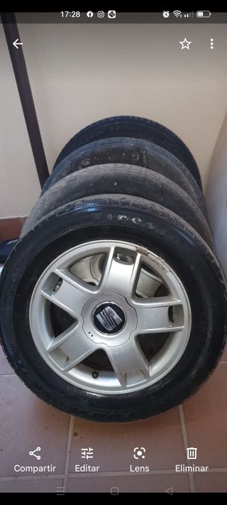 4 LLANTAS SEAT LEÓN