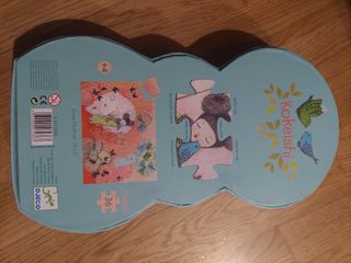 PUZZLE SILUETA KOKEISHI 36 piezas +4