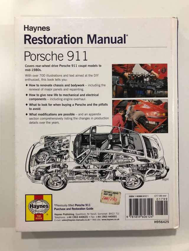 Porsche 911 Restoration Manual , Lindsay & Peter