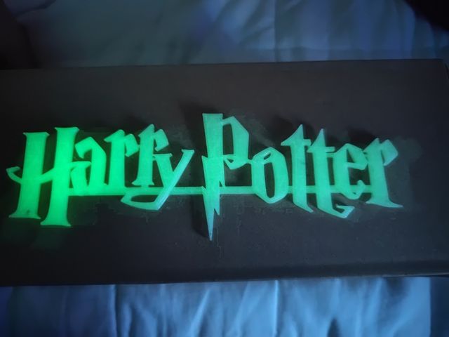 letrero Harry Potter