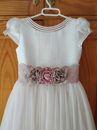 Vestido de comunión + cancán